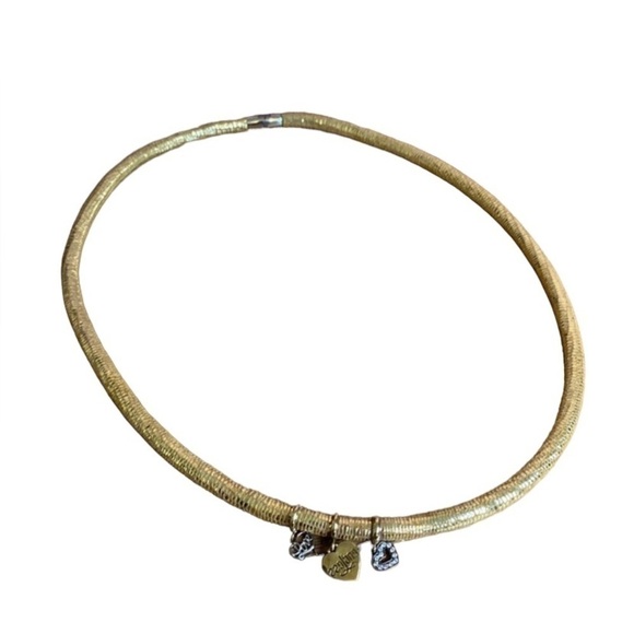 Jennifer Lopez Collection by Endless Metallic Gold Rope Pendant Necklace - Picture 1 of 8